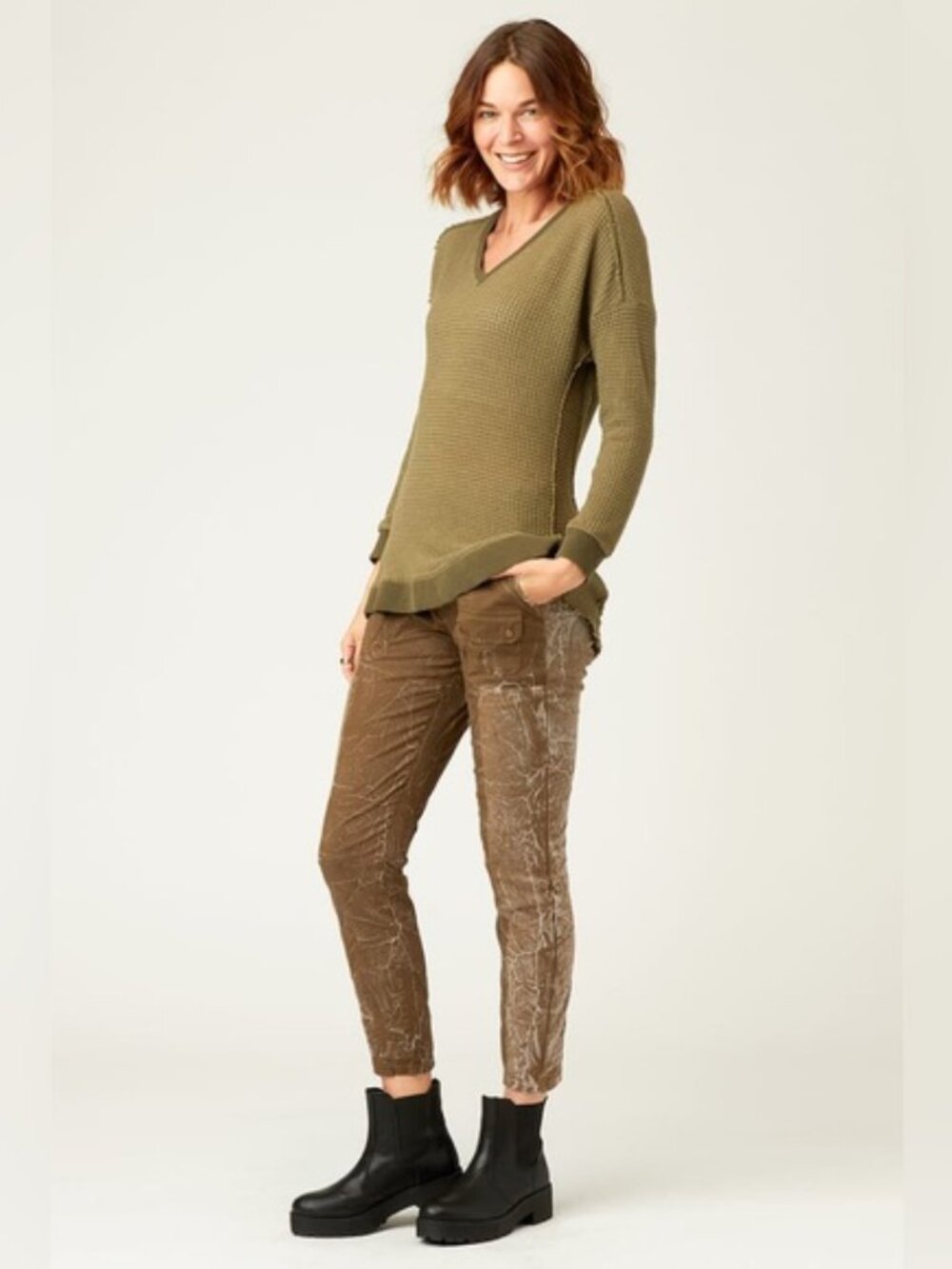 NWT XCVI Bly Leggings Pants Stone Wash Courtyard XS